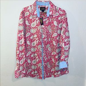 NWT-Cremieux Men’s Button Up - Long Sleeve Shirt